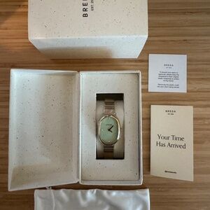 Breda Jane Watch - Gold/Sage | New with Tags